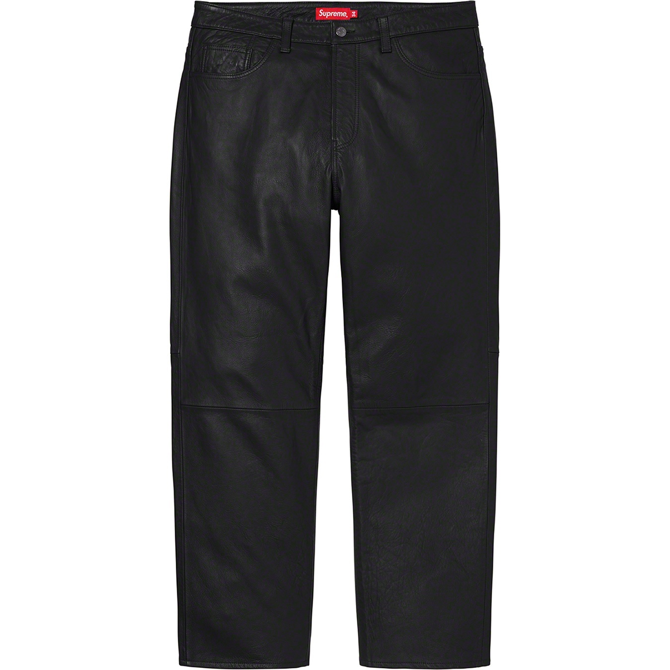 Leather 5-Pocket Jean view 2